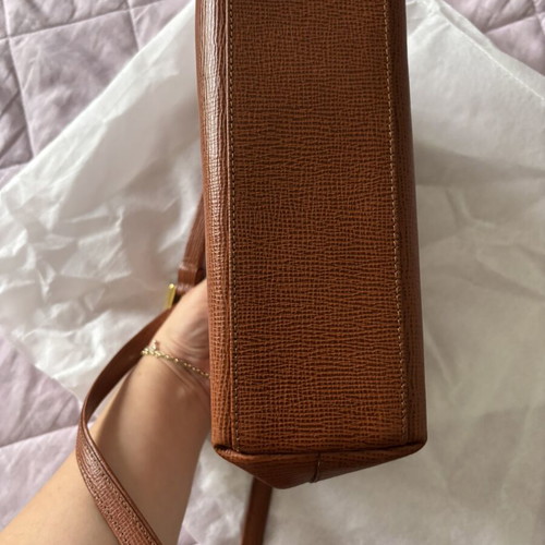 Ferre Leather Bag like new, crossbody, brown