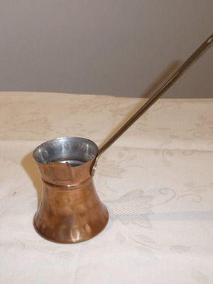 Traditional coffee pot used