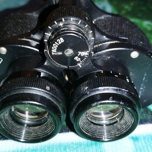 Antique binoculars 6x24 used collectible made in USSR 1978
