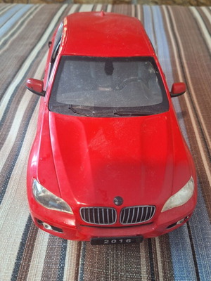 BMW X6 2016 играчка кола, дистанционно, червена
