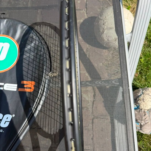 Prince tennis racket black 370g grip L3