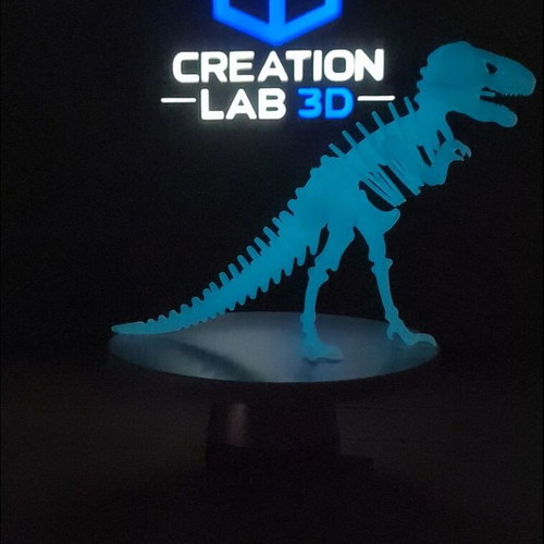 T-Rex Glow-in-the-Dark 3D Puzzle new, DIY dinosaur model