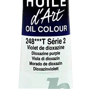Λάδι ζωγραφικής σωληνάριο pebeo oil colour 20ml violet de dioxazine n.248