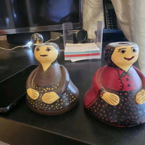 Clay figures used