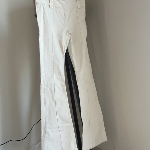 Bershka Cream Flared Pants like new, size 32