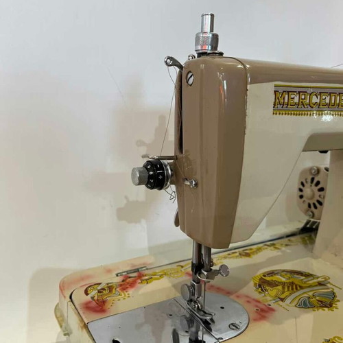 Mercedes Deluxe vintage electric sewing machine 20th century