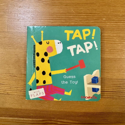 Tap! Tap! Guess the Toy! children's book used, English