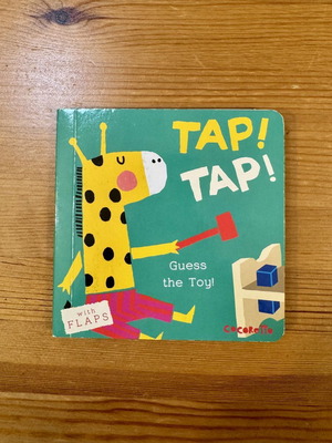Tap! Tap! Guess the Toy! children's book used, English