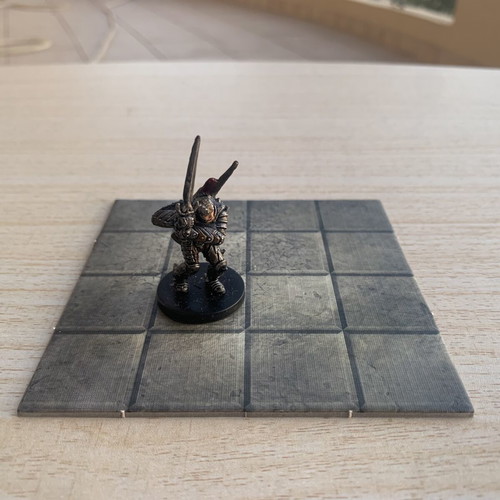 Dungeons & Dragons Regdar miniature like new, Basic Set