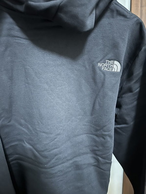 The North Face hoodie XL, black