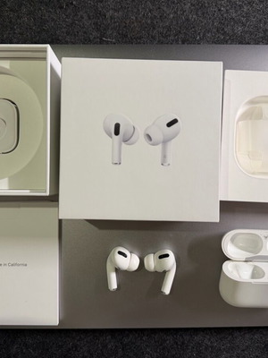 AirPods Pro 1 με θήκη φόρτισης MagSafe μεταχειρισμένα, δεξί ακουστικό με πρόβλημα