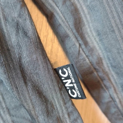 Costume National striped shirt like new, gray, size M