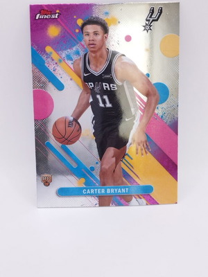 2026 Topps Finest Carter Bryant Rookie Card like new