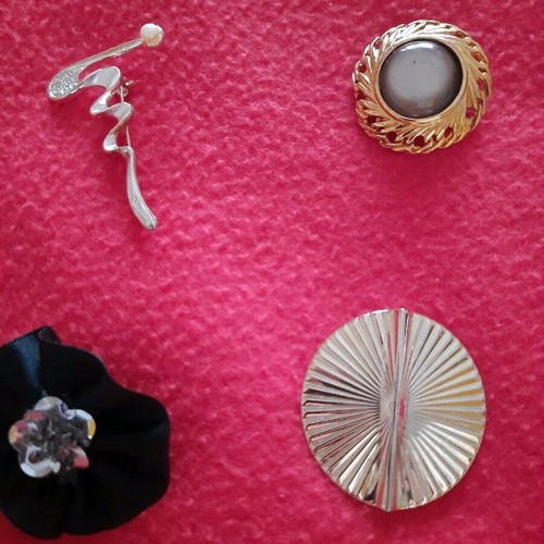 Vintage pins new for coats, jackets, cardigans
