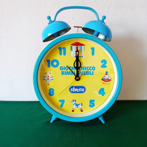 Vintage 80 Chicco Giant Alarm Clock used, not working