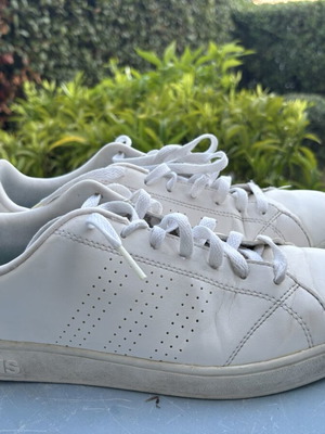 Adidas Neo Comfort Shoe Men Size 44 Like New White