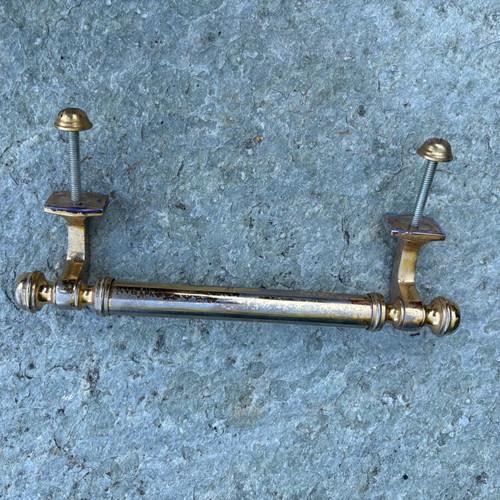 Door Handle nickel chrome used with normal wear