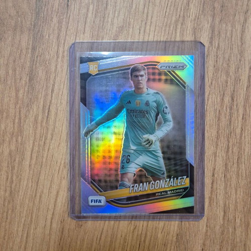 Fran Gonzalez Real Madrid collectible card new