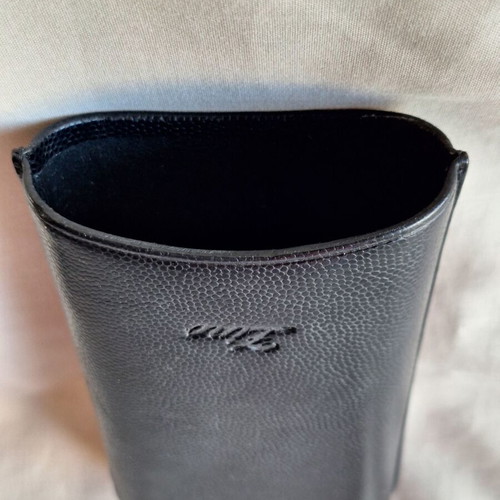 Zino Davidoff Black Leather Cigar Case XL-3