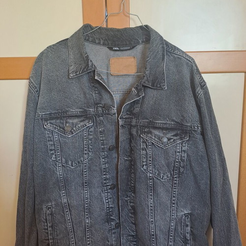 Zara Jean Jacket dark gray XL like new