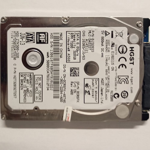 Hard drive 2.5 inch 500 GB