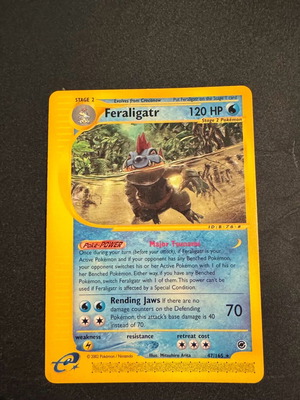 Pokémon Card Feraligatr σαν καινούργιο