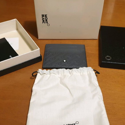 Card Holder Mont Blanc M-Gram 4810 new, gray-green
