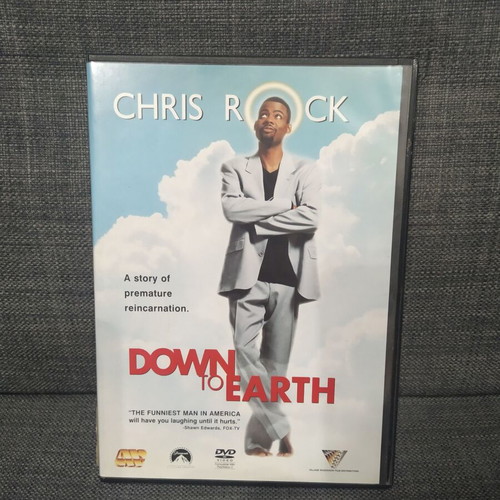 Down to Earth DVD used, comedy, subtitles, large case