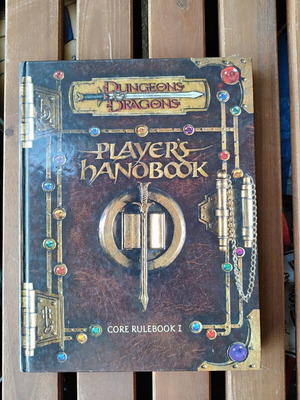 Συλλεκτικά βιβλία Dungeons & Dragons μεταχειρισμένα, AD&D 2ης έκδοσης και 3.0 σετ