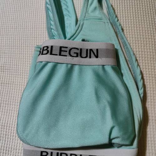 Bubblegun swimsuit L (M-L) new, turquoise