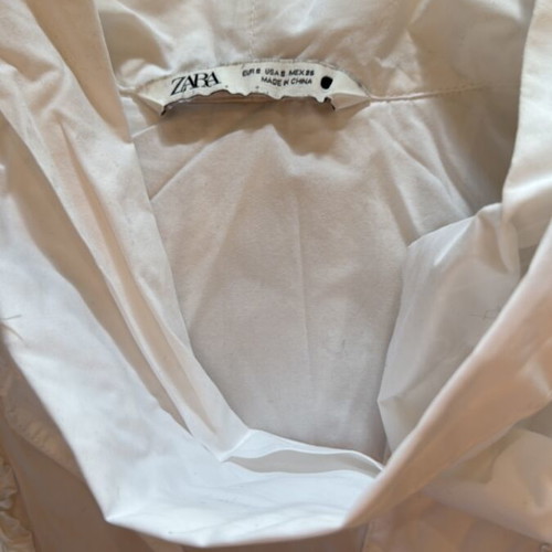Zara shirt white size S like new
