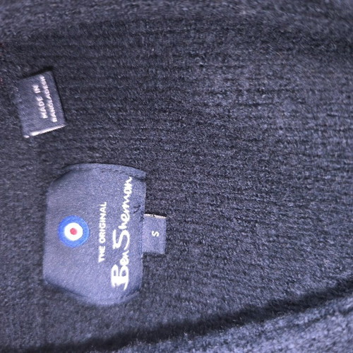 Ben Sherman men's cardigan size M like new, blue