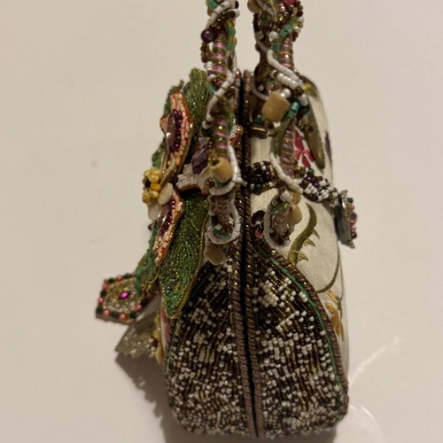 Floral clutch like new, multicolored handbag