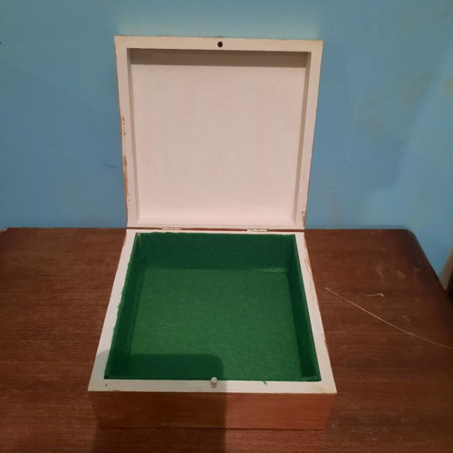 Decorative storage box used