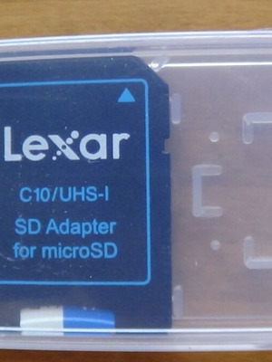 Κάρτα μνήμης Lexar microSDHC 32GB 300x με αντάπτορα σαν καινούργιο