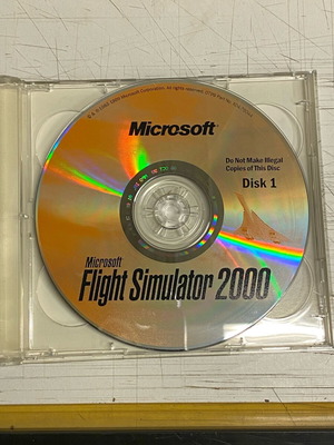 Microsoft Flight Simulator 2000 PC game like new