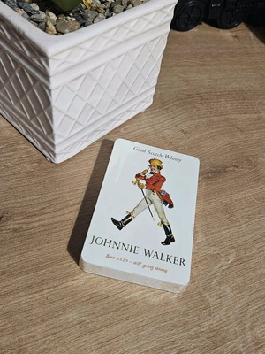 Johnnie Walker playing cards collectible new sealed