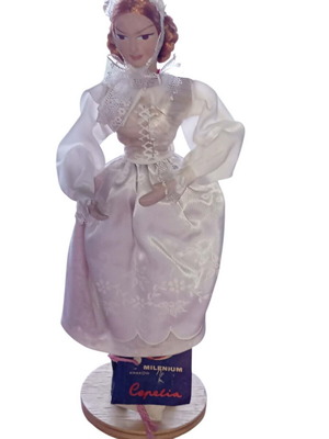 Cepelia Doll used from Millennium Krakow collection on base