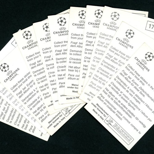 1999-2000 Panini Champions League Olympiacos 11 stickers