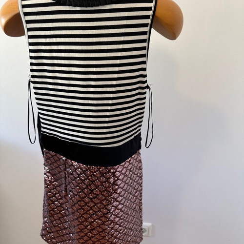 Miss Selfridge dress new with sequins and satin details size UK 10