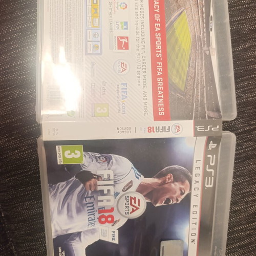 FIFA 18 PS3 game