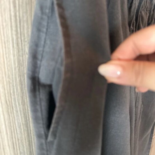 Zara linen pants like new, gray, size S