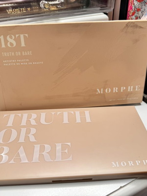 Morphe 18T Truth Or Bare palette used