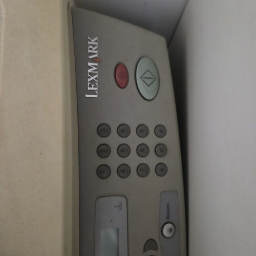 Lexmark X215 MFP laser printer used for spare parts