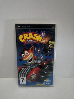 Crash Tag Team Racing game for Sony PSP used