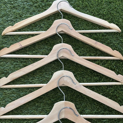 IKEA Bumerang wooden hangers pack of 100 like new
