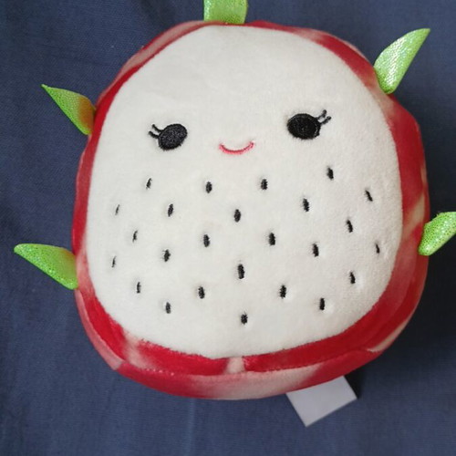 Squishmallows Dragon Fruit plush toy like new with strawberry scent