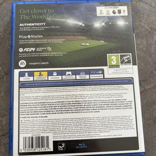 FC 2024 PS4 football game like new for Sony PlayStation 4