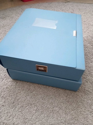 Document storage cases like new, plastic, set of 2