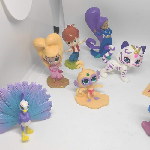 Shimmer and Shine figures set, like new, 12 characters